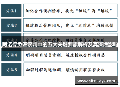 阿诺德免签谈判中的五大关键要素解析及其深远影响